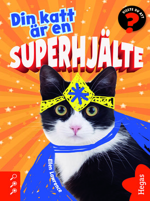 cover image of Din katt är en superhjälte